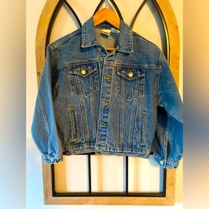 Vintage Disney Mickey and Friend Denim Jacket- Girls L 14/16